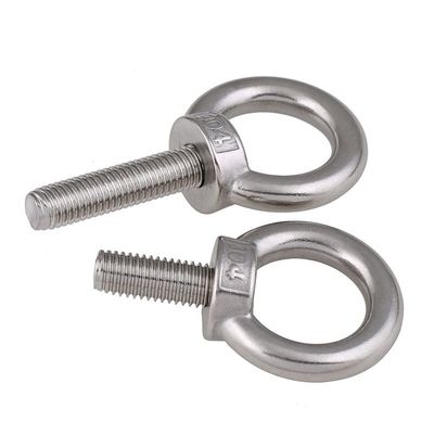 Direktlieferung Custom A2 70 A4 80 Edelstahl Dreiecksring Lifting Hook Eye Bolts
