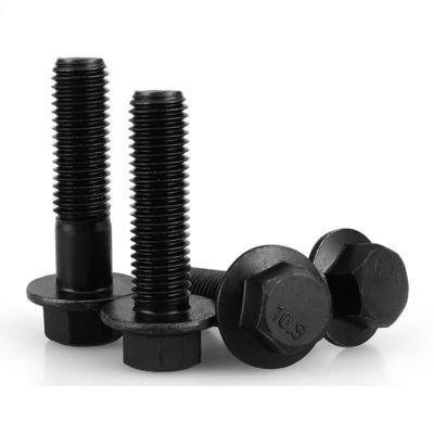 M5-M100 Mechanische Flanschschraube mit galvanisiertem Außenhexagon und rutschsicherer Oberfläche
