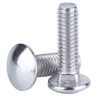 304 Edelstahl Halbrundkopf Schraube M6-M16 DIN603 8.8 Galvanisiert