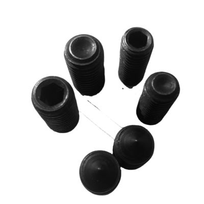 Grade 12.9 Edelstahl Flat End Hexagon Socket Set Schraube DIN914 mit konkavem Punkt