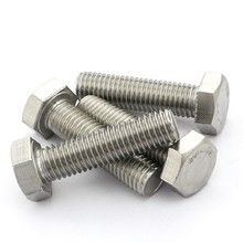 DIN933 Standard-Hochfestigkeitsstahl Vollzähne Außenhexagonal Schraube Hot Dip Galvanized