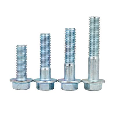 ISO9001-zertifizierte 8.8-Klasse galvanisierte hexagonale Flanschschraube mit DIN 6921 Zahnspüler