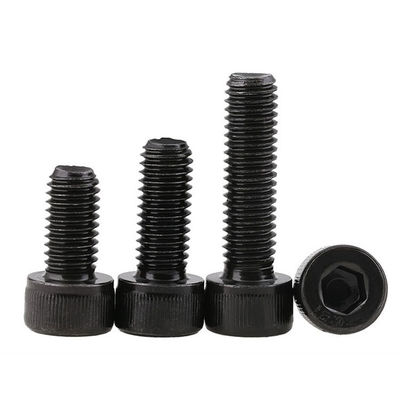 Kohlenstoffstahl Hex-Socket Bolt Din912 12,9 Grad mit Oxidation Schwarzen Cup Kopf
