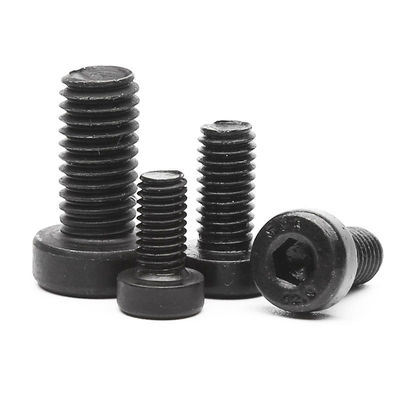 Kohlenstoffstahl Hex-Socket Bolt Din912 12,9 Grad mit Oxidation Schwarzen Cup Kopf