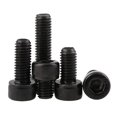 Kohlenstoffstahl Hex-Socket Bolt Din912 12,9 Grad mit Oxidation Schwarzen Cup Kopf