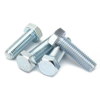 ISO9001 Zertifizierte Festigkeit Galvanized Steel Hex Bolt DIN933 für Luft- und Raumfahrtanwendungen