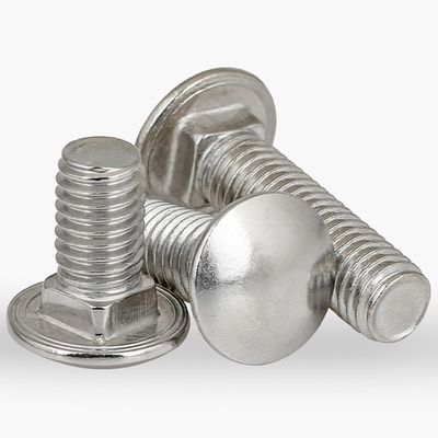 Stahlgehalt 8.8 DIN603 Großer halbrunder Kopf Quadrathals Schraubschraub für hohe Tragfähigkeit