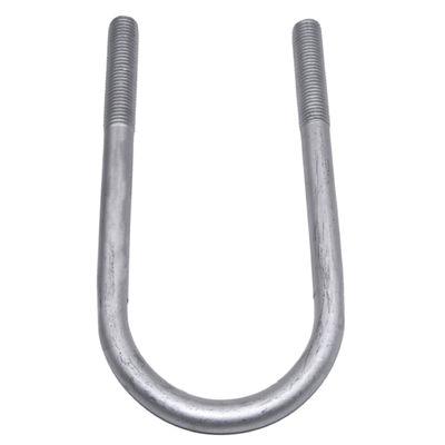 Mechanische 304 Edelstahl U-Bolt DIN3570 Pferdeback-Rohrspange eingebettete U-Clamp