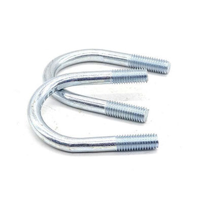 Mechanische 304 Edelstahl U-Bolt DIN3570 Pferdeback-Rohrspange eingebettete U-Clamp