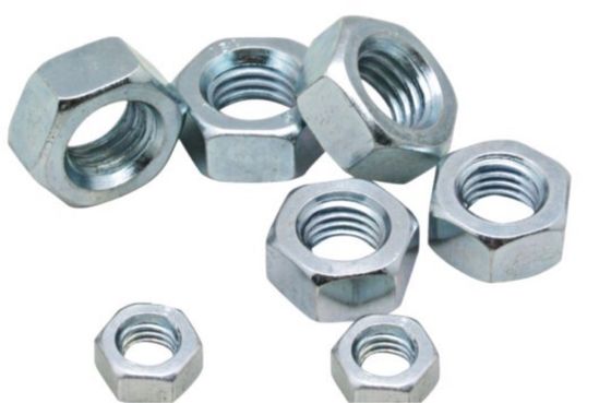 Hexagonale Nuss aus Edelstahl 304