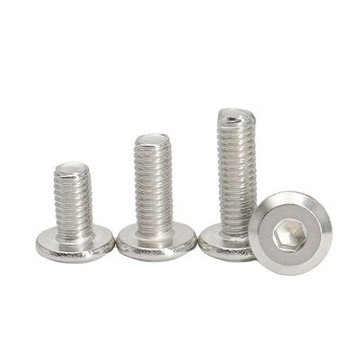 ISO9001-zertifiziertes Nickelplattiertes Flachkopf aus Kohlenstoffstahl