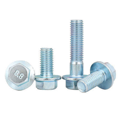 DIN6921 Grade 10.9 Außenhexagonaler Flanschbolz mit gepolsterten Blütenzähnen Hexbolz