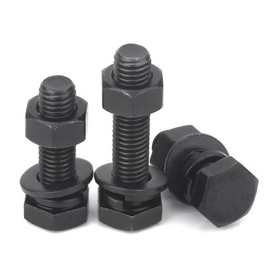 40Cr-Schnittstellen für Hex-Schrauben und -Nüssen 4.8/8.8/10.9/12.9 Verzinktes Schwarz