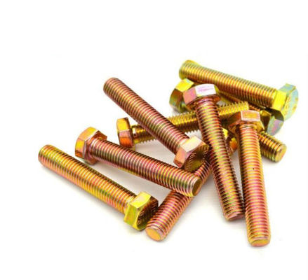 40Cr-Schnittstellen für Hex-Schrauben und -Nüssen 4.8/8.8/10.9/12.9 Verzinktes Schwarz